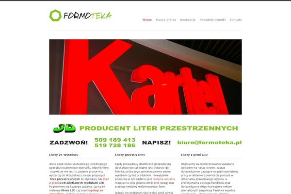 Workz theme site design template sample