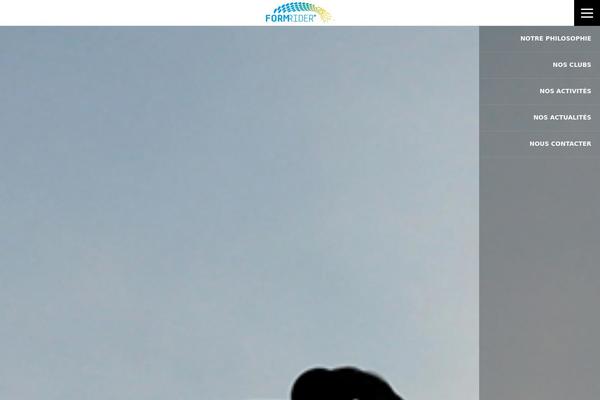 Flawless theme site design template sample