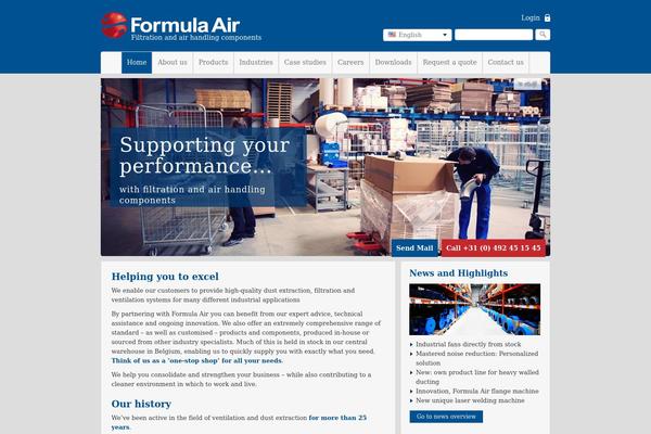 formula-air.com site used Formula-air