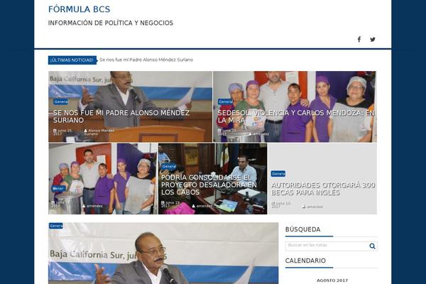 SuperNews theme site design template sample