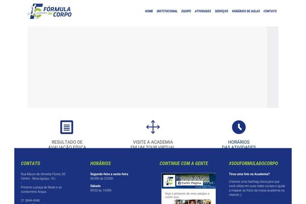 Fitness-wellness theme site design template sample