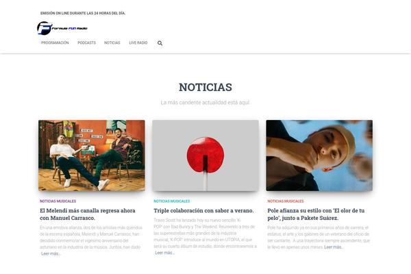 Site using Wp-radio plugin