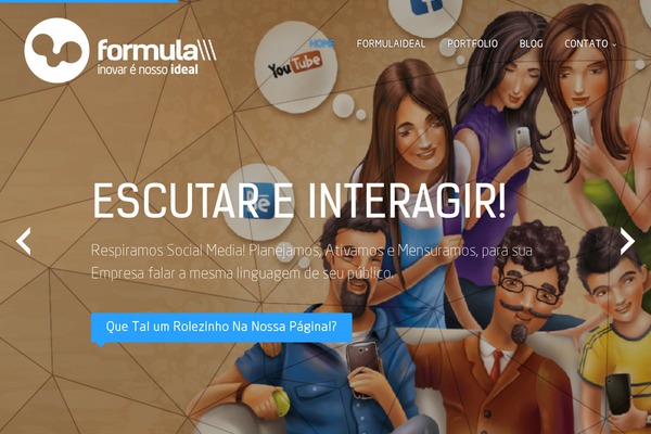 Fuse theme site design template sample