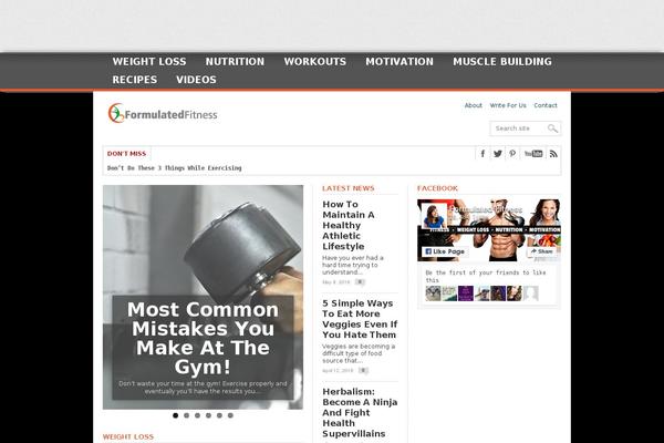 Site using Digg Digg plugin