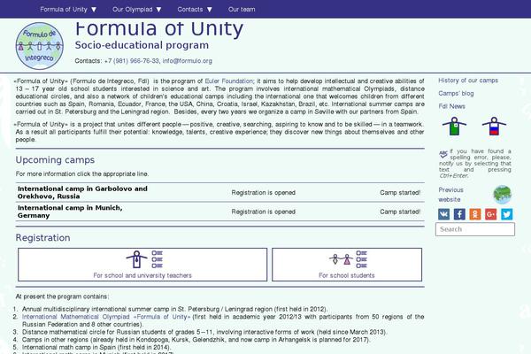 formulo.org site used Fdi