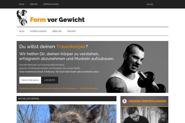 Sydney theme site design template sample