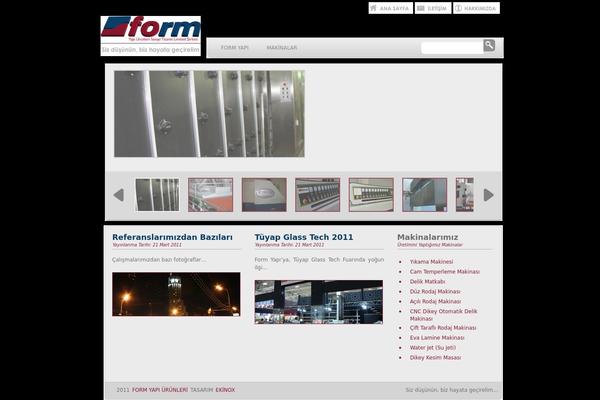 WP-Creativix theme site design template sample