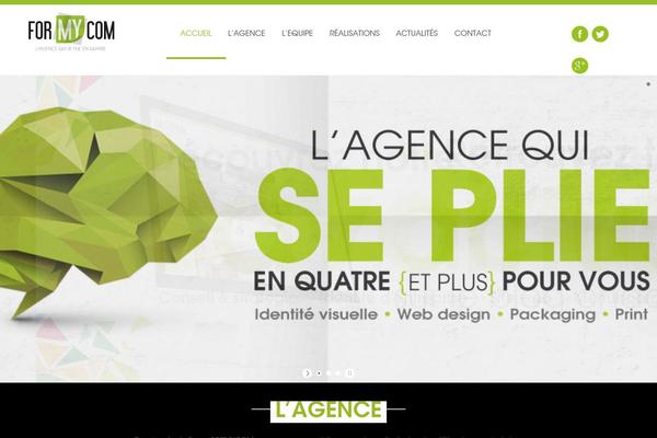 Zivi theme site design template sample