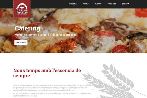 Smartweb theme site design template sample