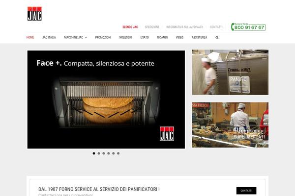 Oxygen Child theme site design template sample