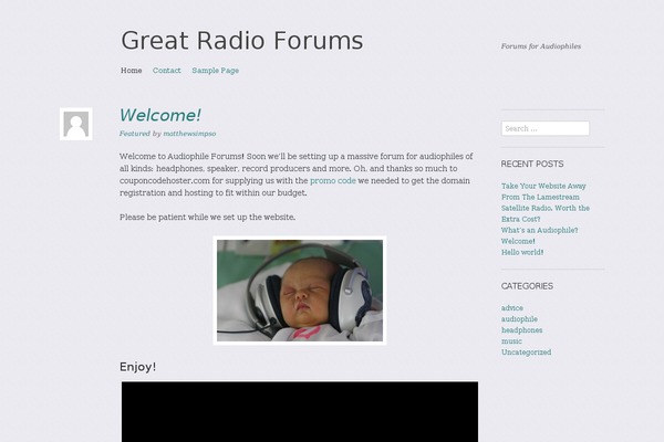 Clean Retina theme site design template sample