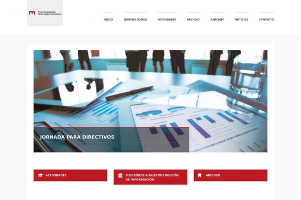 foroempresarialmurcia.org site used Buntington