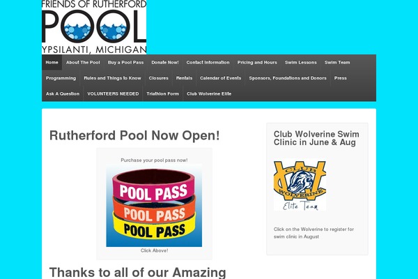 Site using Event Calendar plugin