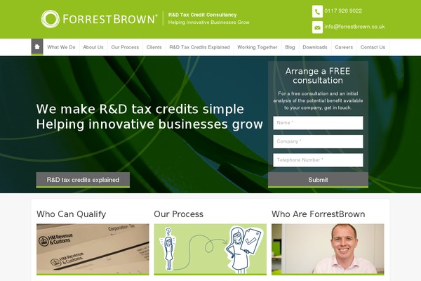 Bones theme site design template sample