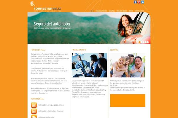 Ronneby_child theme site design template sample