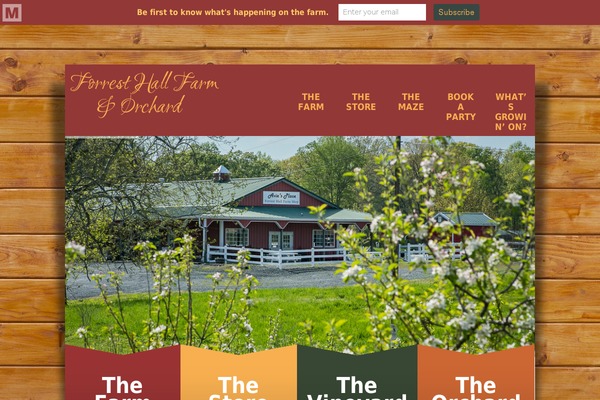 Agriculture theme site design template sample