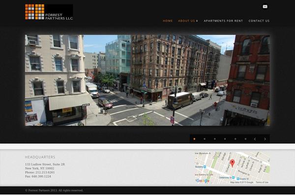 Allure theme site design template sample