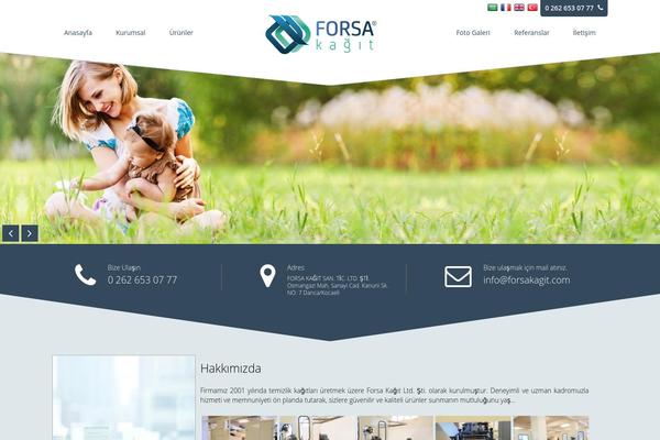 forsakagit.com site used Crabsmedia