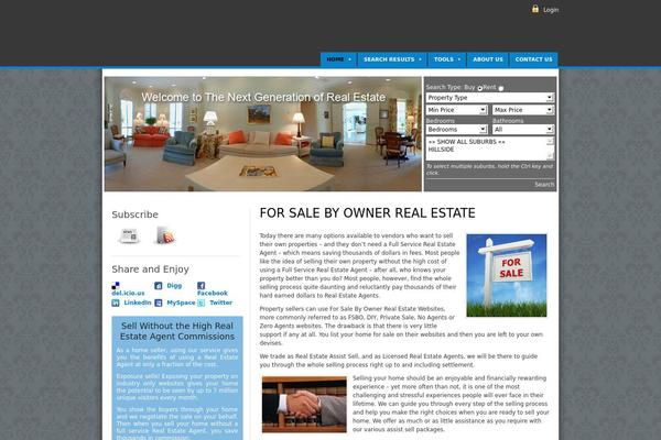 Site using Advanced Real Estate Mortgage Calculator plugin