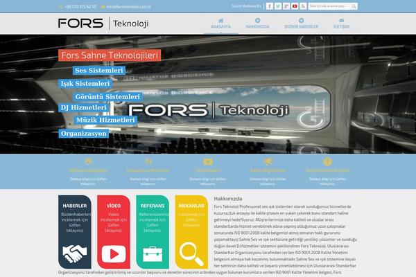 forsteknoloji.com.tr site used Safir