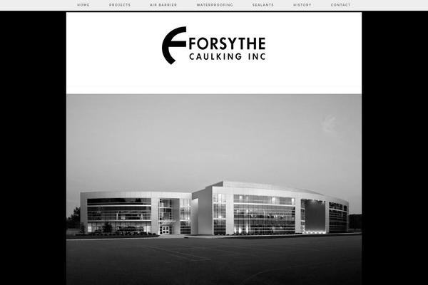 Serein theme site design template sample