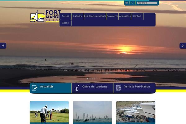City theme site design template sample