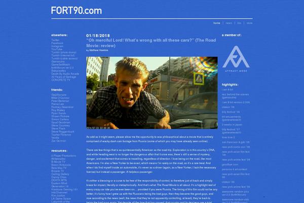 Thesis 1.8.5 theme site design template sample