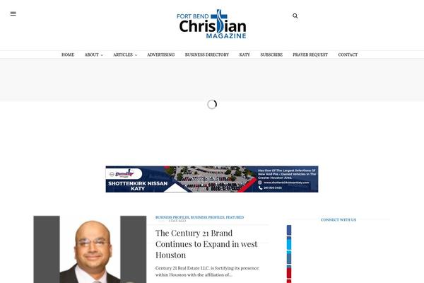 Site using Theia-post-slider plugin
