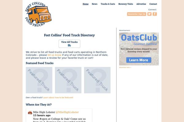 fortcollinsfoodtrucks.com site used Foodtrucks