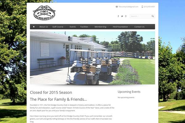 Aqua theme site design template sample