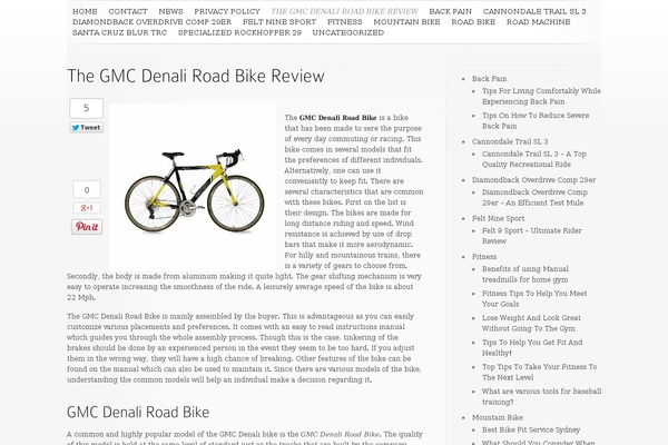 SimplePress theme site design template sample