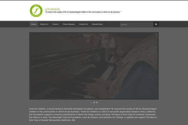 Empire theme site design template sample