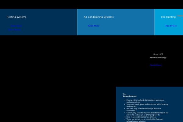 Nex theme site design template sample