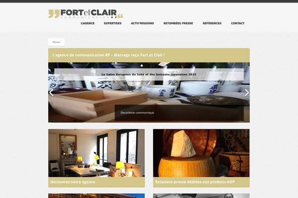 Construct theme site design template sample