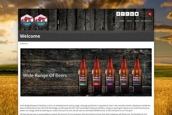 Alterna theme site design template sample