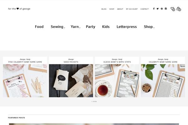 Mr. Tailor Child theme site design template sample