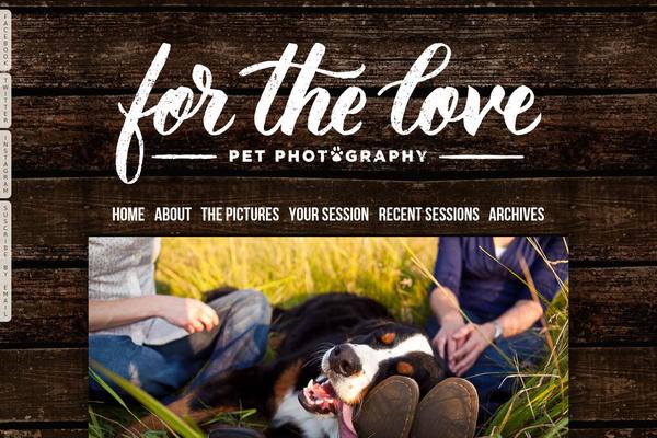 Prophoto4 theme site design template sample