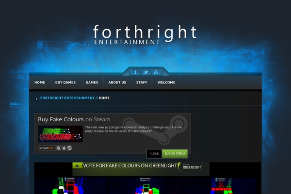 Orizon theme site design template sample
