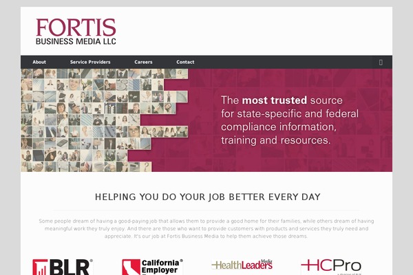 Vantage theme site design template sample