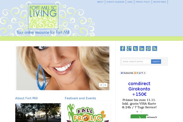 fortmillscliving.com site used Travel Guide