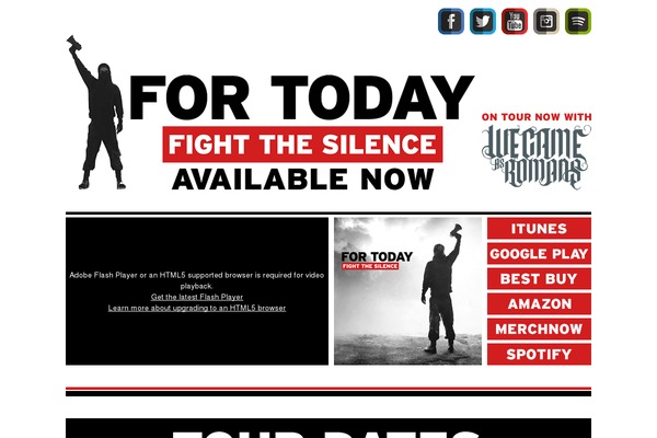 fortoday theme websites examples