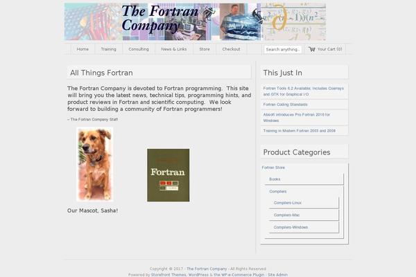 fortran.com site used Wpzoom-balance