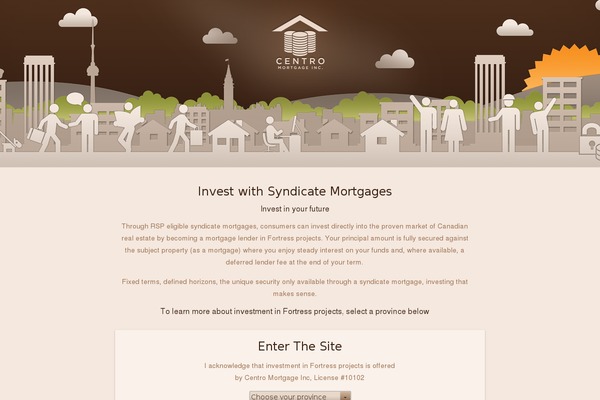 Fortress theme site design template sample