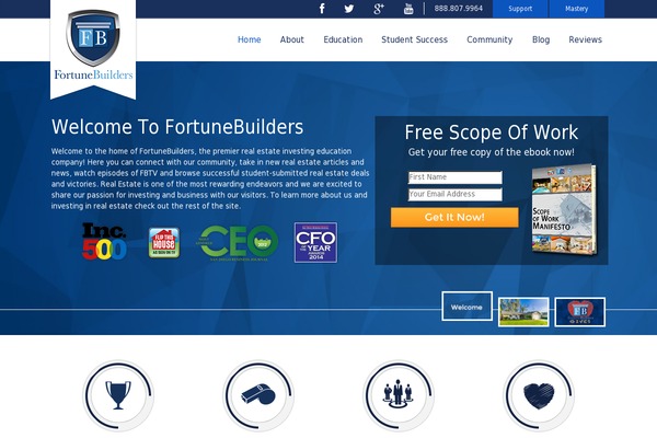 fortunebuilders.com site used Fortunebuilders