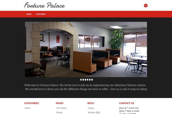 Restaurateur theme site design template sample