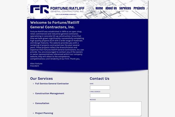 Ultimatum theme site design template sample