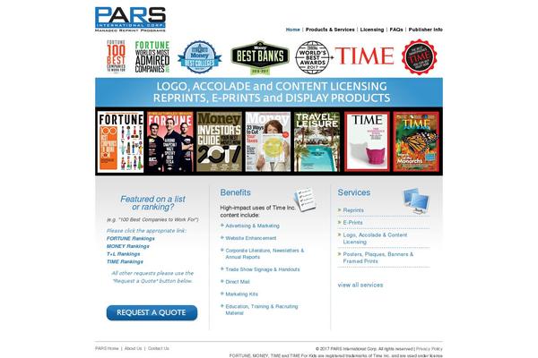 fortunereprints.com site used Timeincreprints