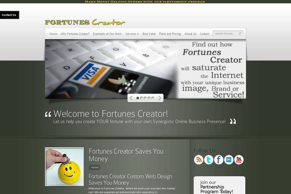 Site using Social Profiles Widget plugin