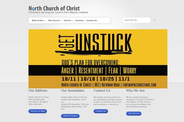 Nova theme site design template sample