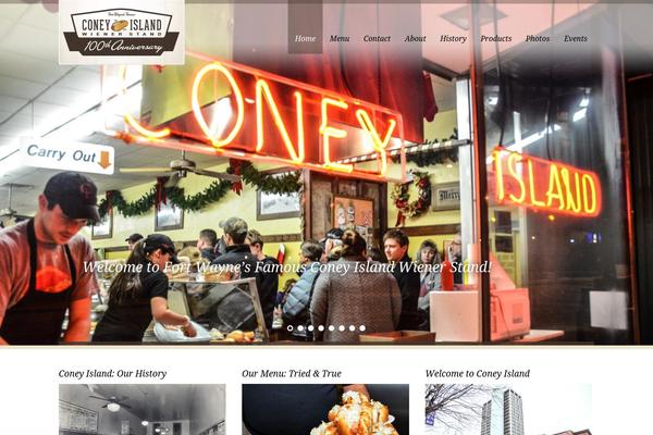 White Rock theme site design template sample